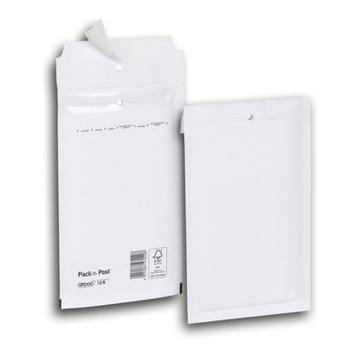 GPV Pack'n Post - 10 Pochettes bulles - 140 x 225 mm - bande de protection