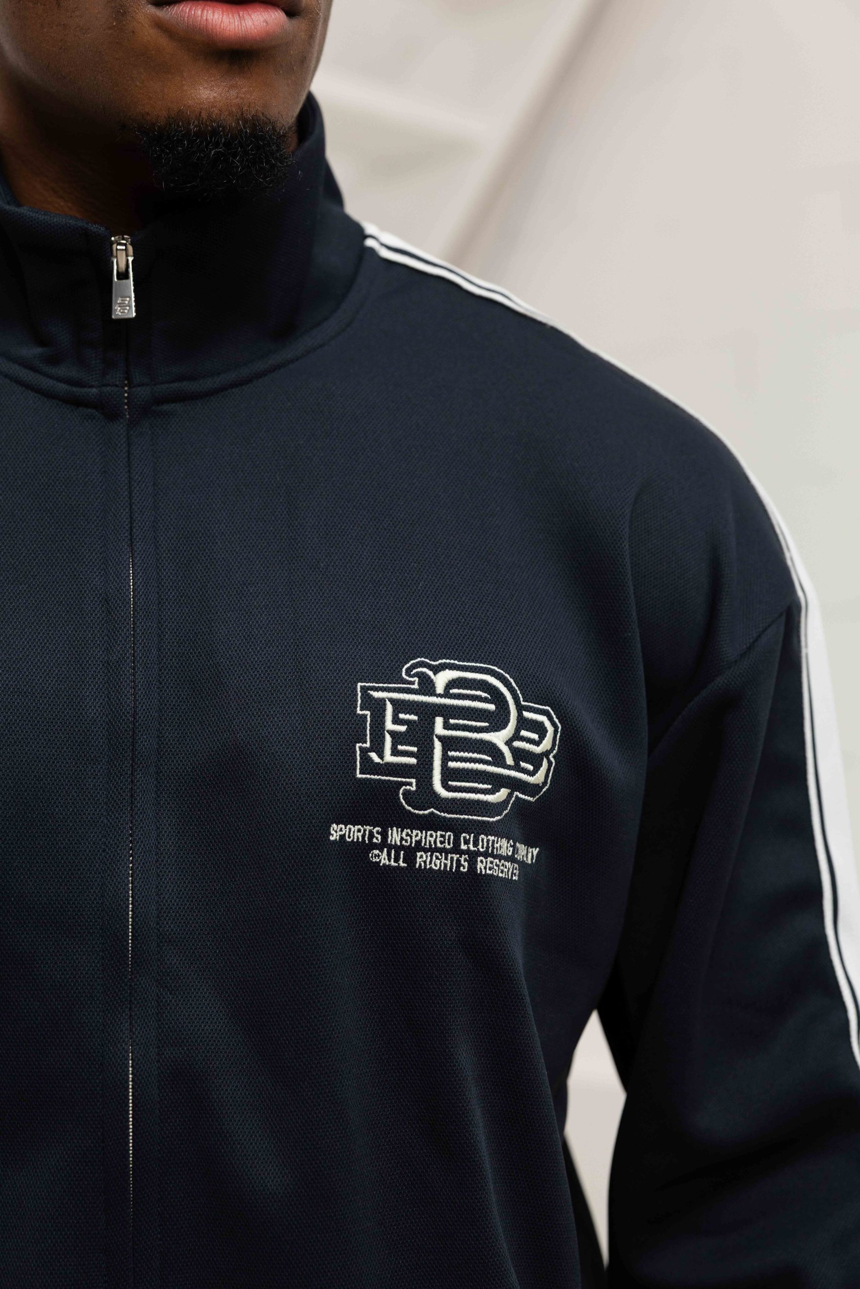 Black Bananas Monogram Trainingspak Heren Donkerblauw