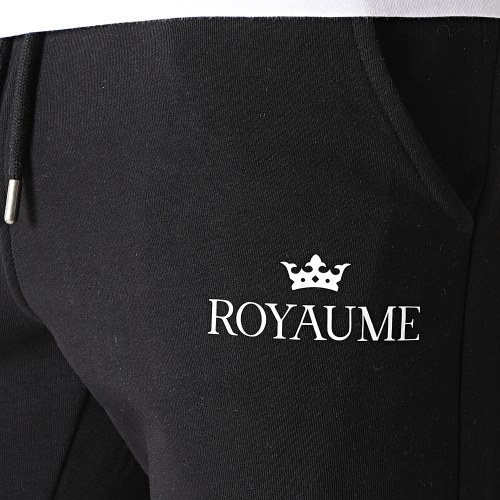 Short Jogging Royaume Noir Blanc