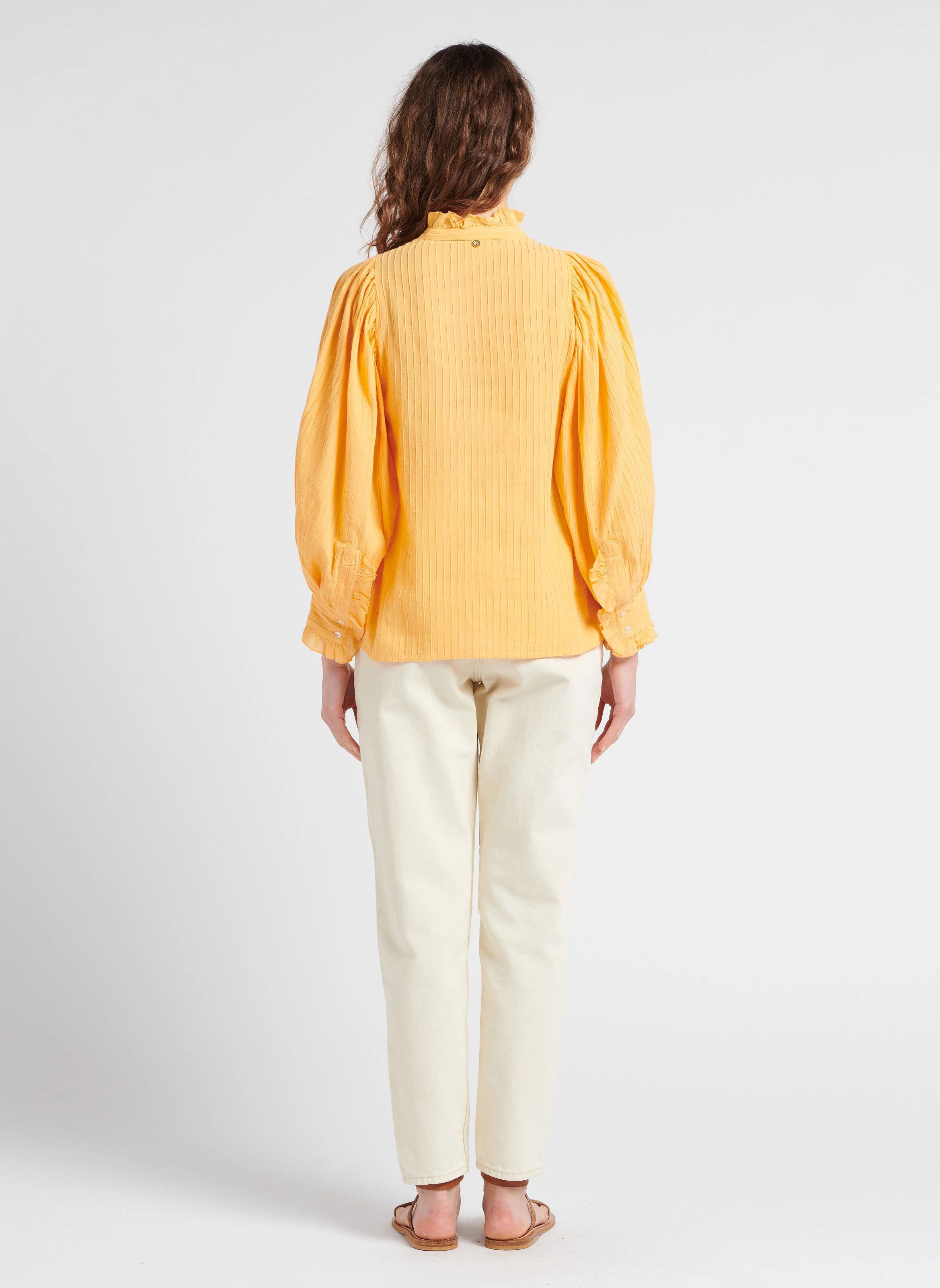 80S MOM - Jean mom-fit en coton | Blanc