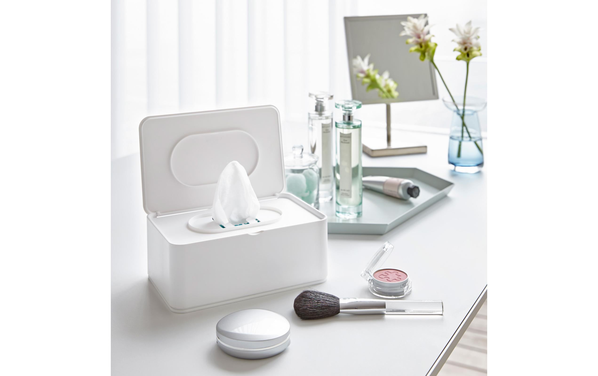 Feuchttücherbox SMART WeissFeuchttuchetui