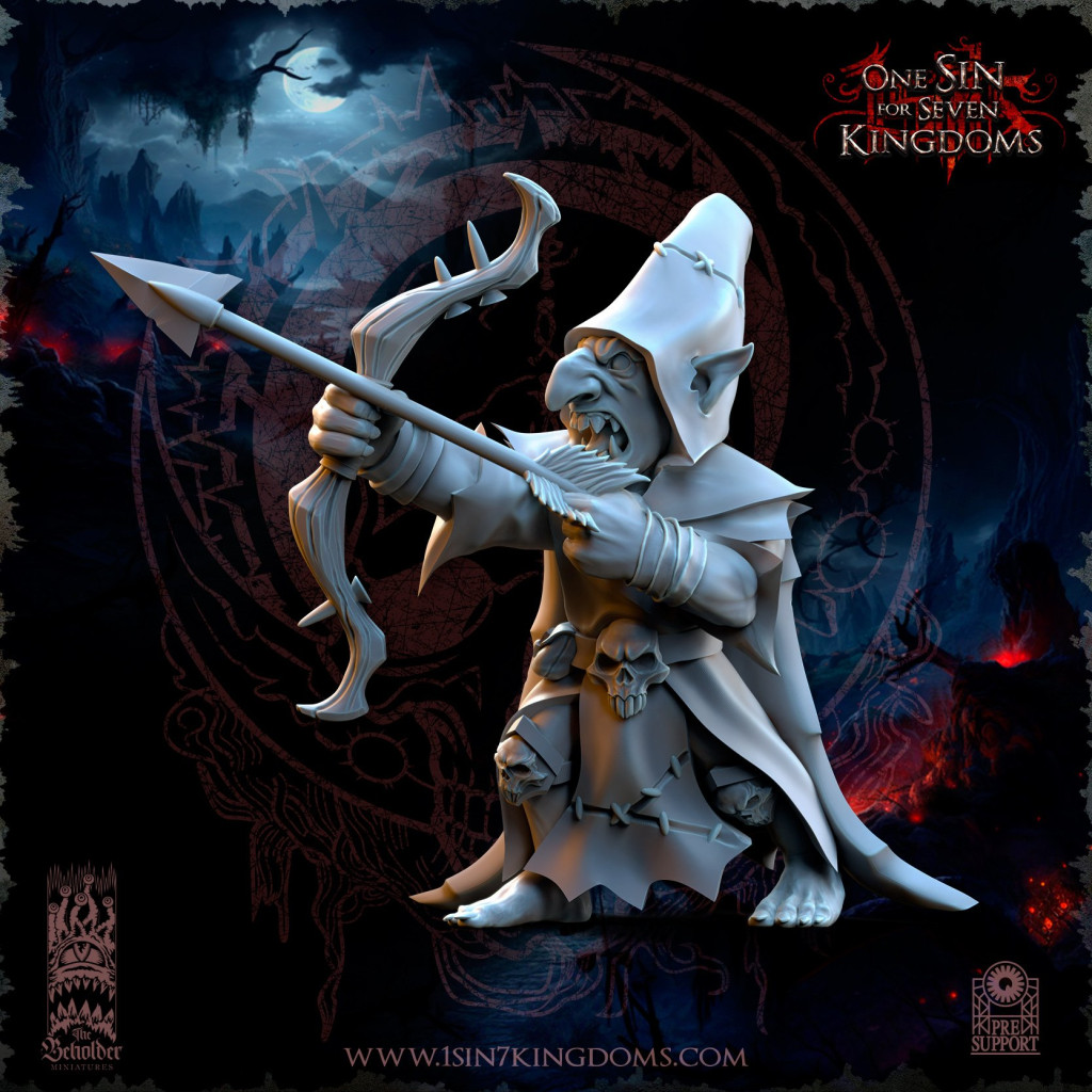 The Beholder Miniatures - Gobelins - Archers