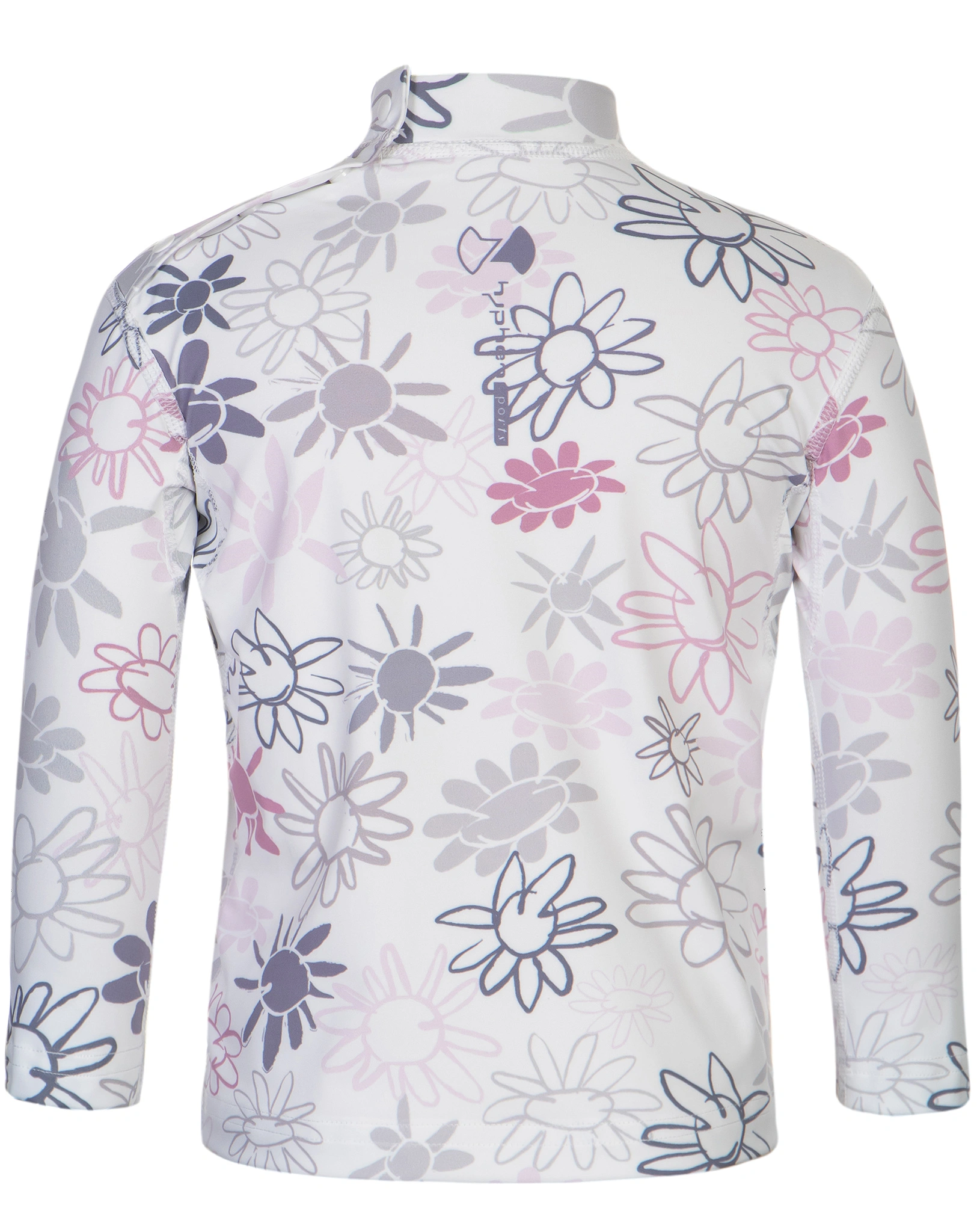 Badeshirt WILD FLOWERS in weiß