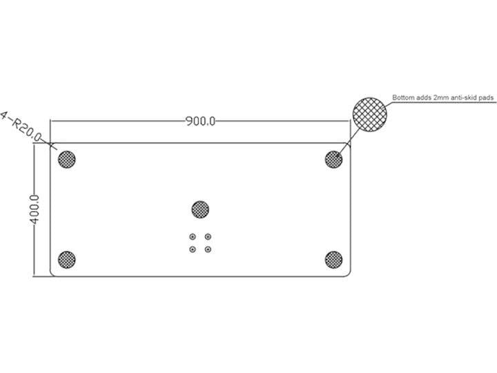 Multibrackets Standfuss 2425 Schwarz Displayständer