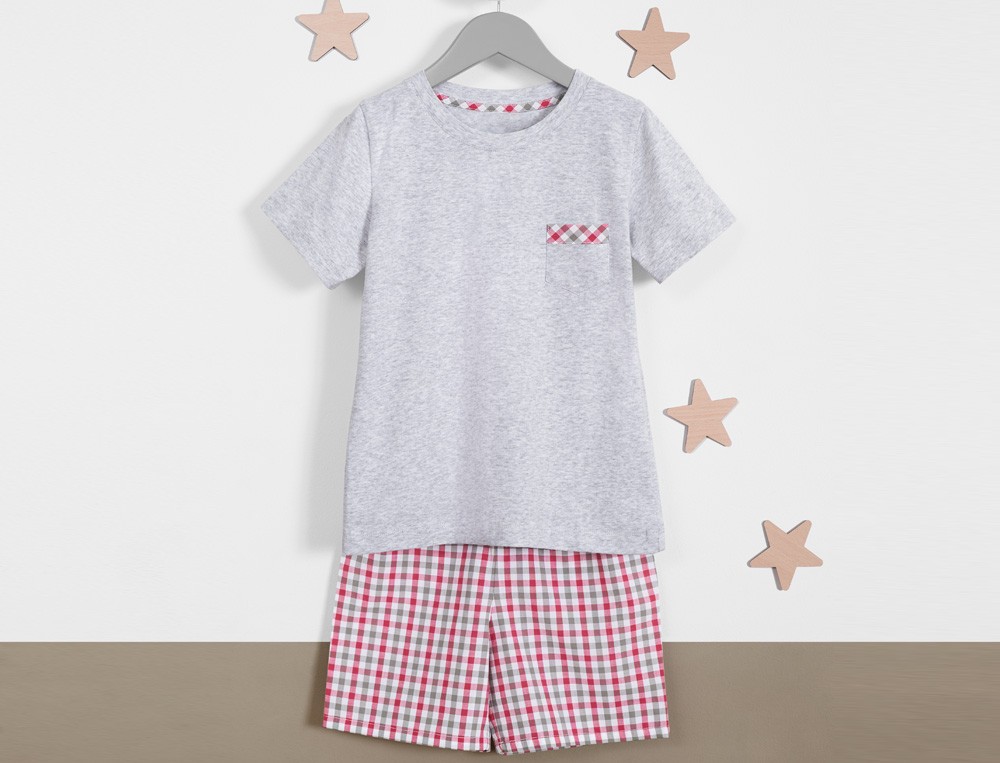 Pyjama short garçon-Balade champêtre