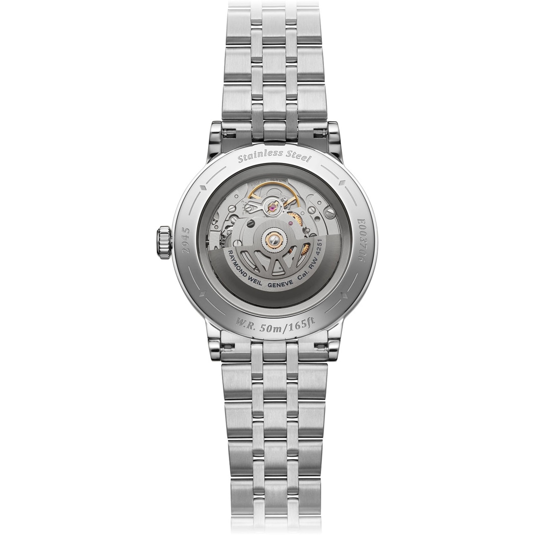 Raymond Weil Millesime Moon Phase Silbrig Ø 39.5mm