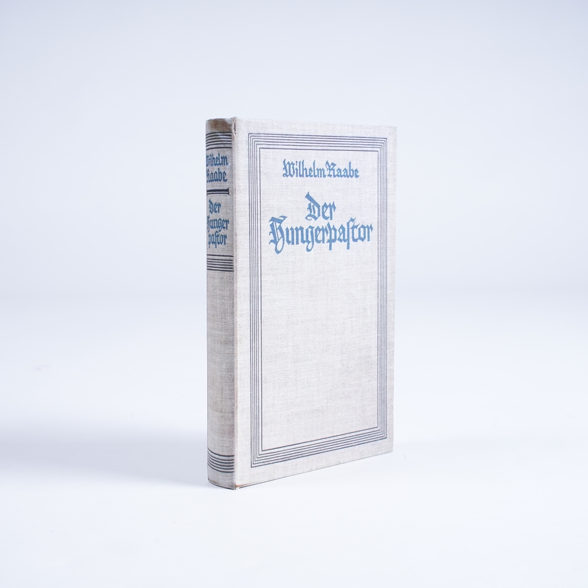 Buchhülle 'Der Hungerpastor', T 3 cm, B 14 cm, H 21 cm von fischer's lagerhaus