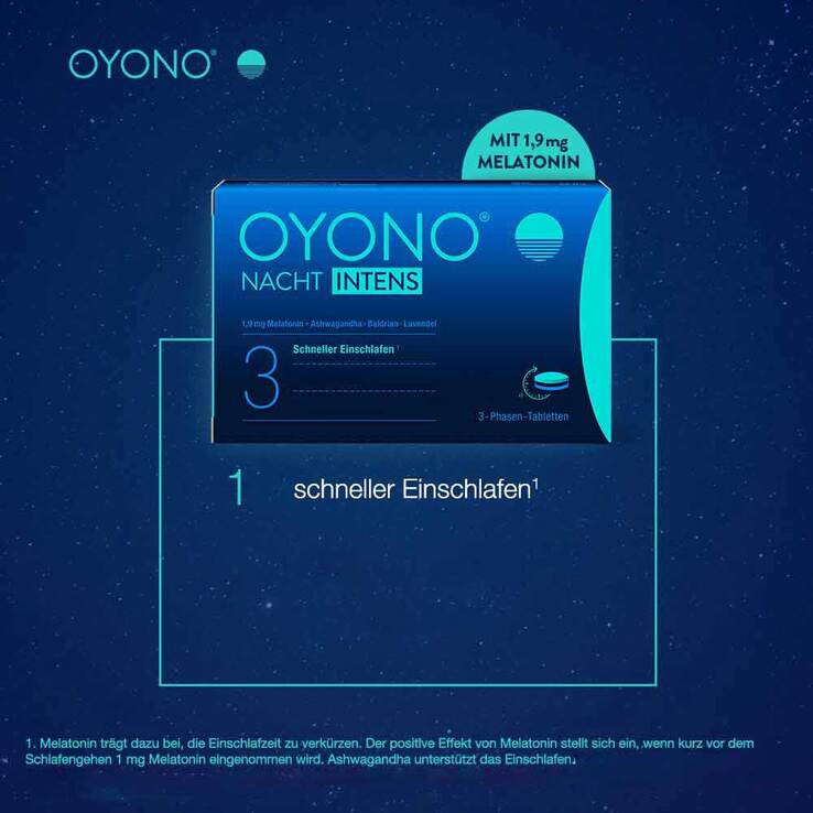 Oyono Nacht Intens Tabletten, 20 St