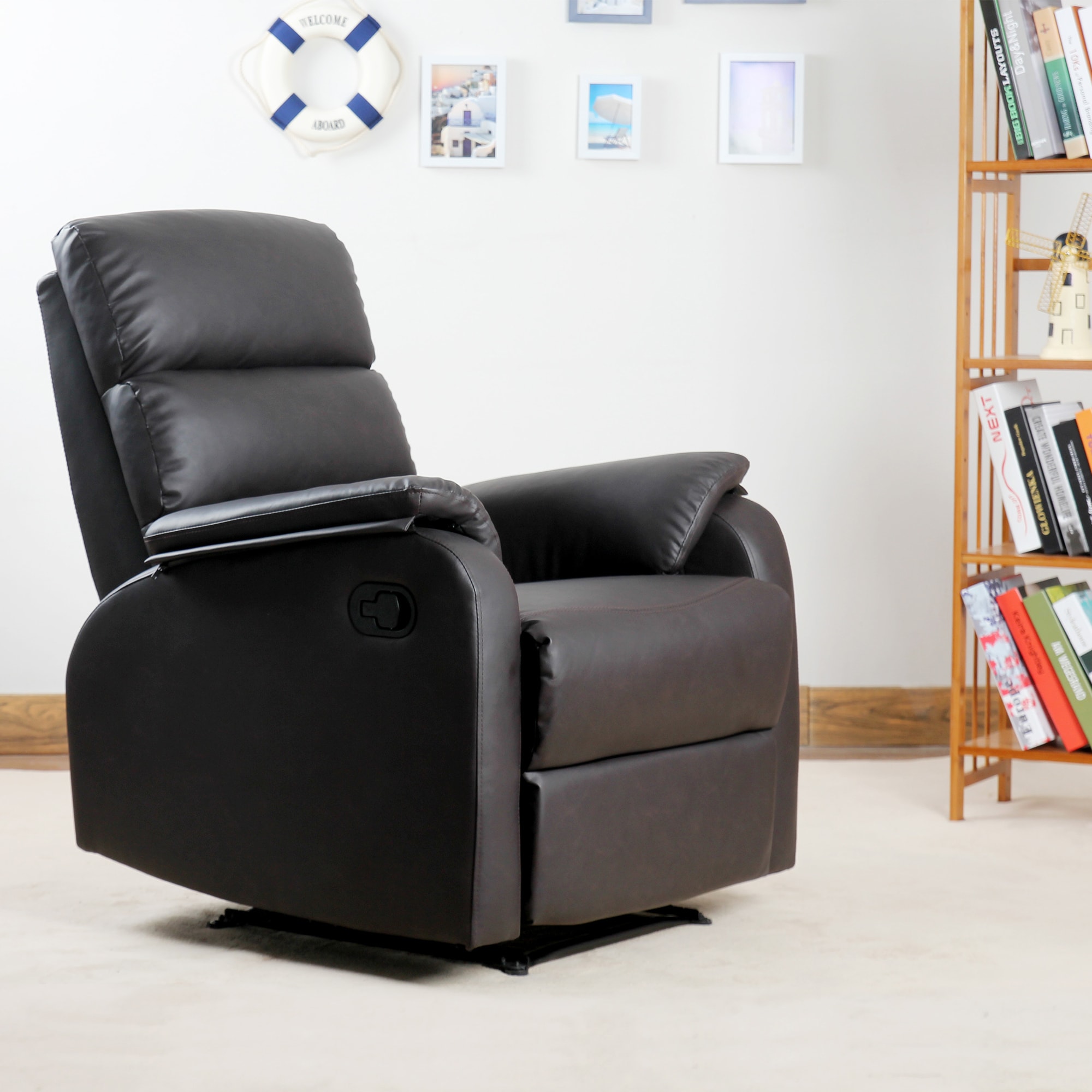 HOMCOM Relaxsessel verstellbar bunt 75L x 92B x 99H cm