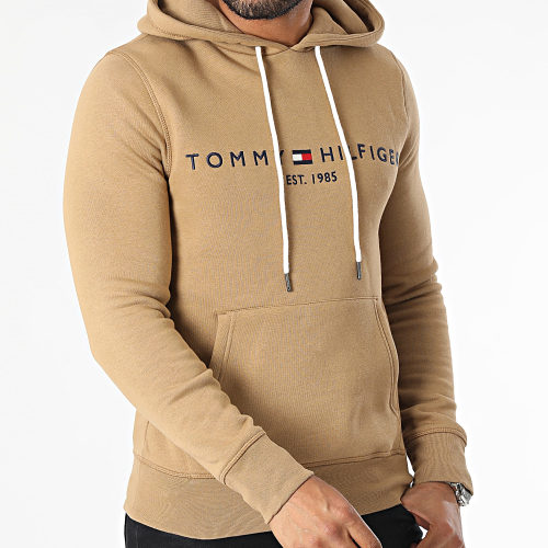 Sweat Capuche Logo 1599 Marron