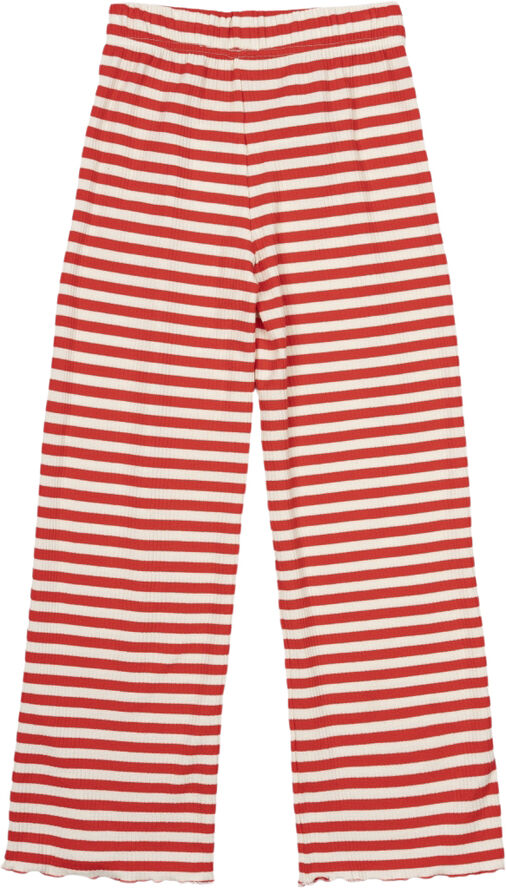 The New TNMoore Wide Rib Pants Poppy red striped