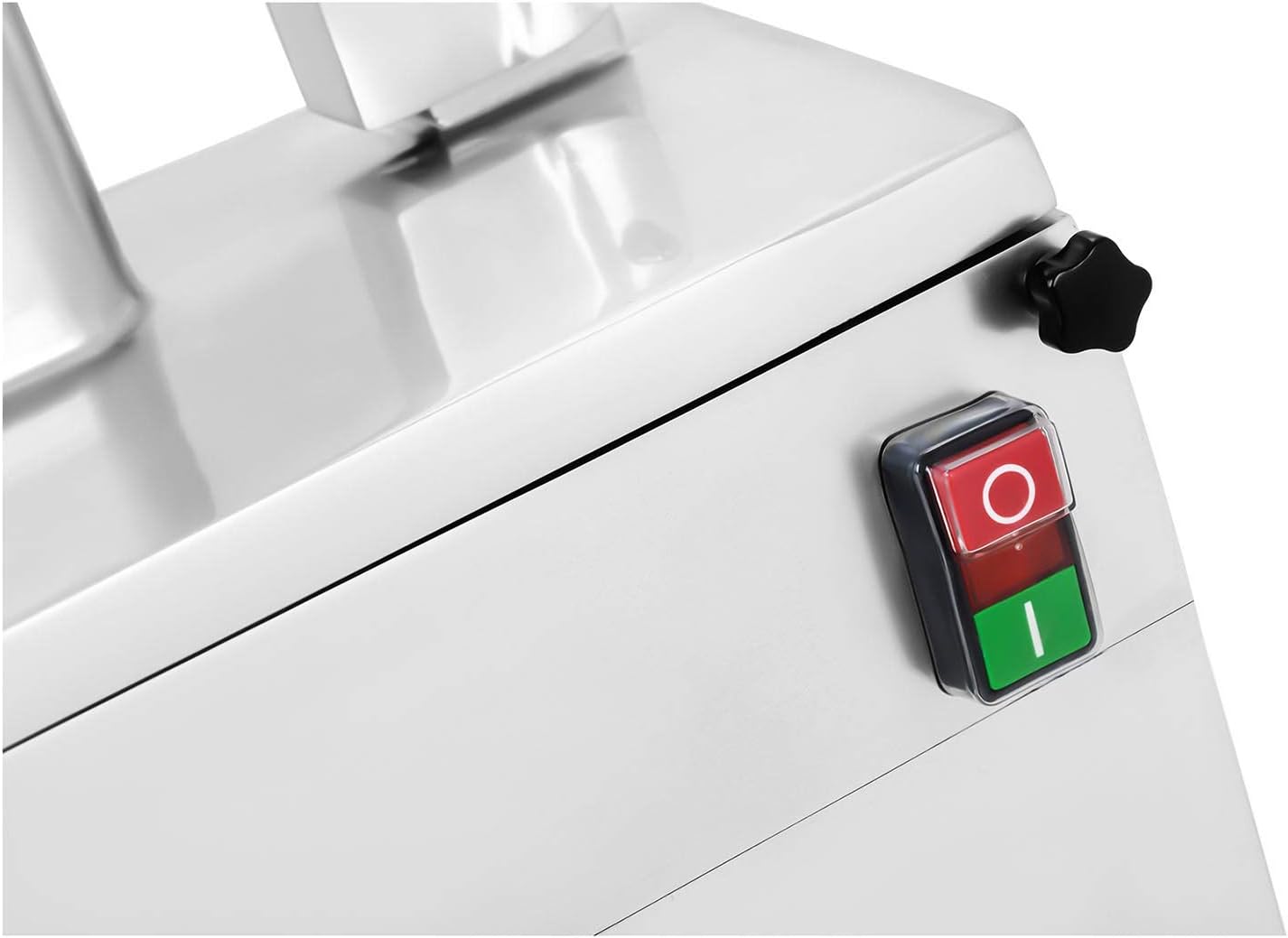 Royal Catering RCGS 55 Gemüseschneider Multischneider Universal-Zerkleinerer (elektrisch, Scheiben-Ø 205mm, 550W, 270 U/min, Aluminium, inkl. 5 Schneidscheiben)