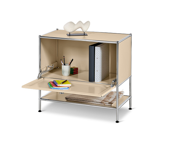 Sideboard Metall »CN3« mit Klappe, beige
