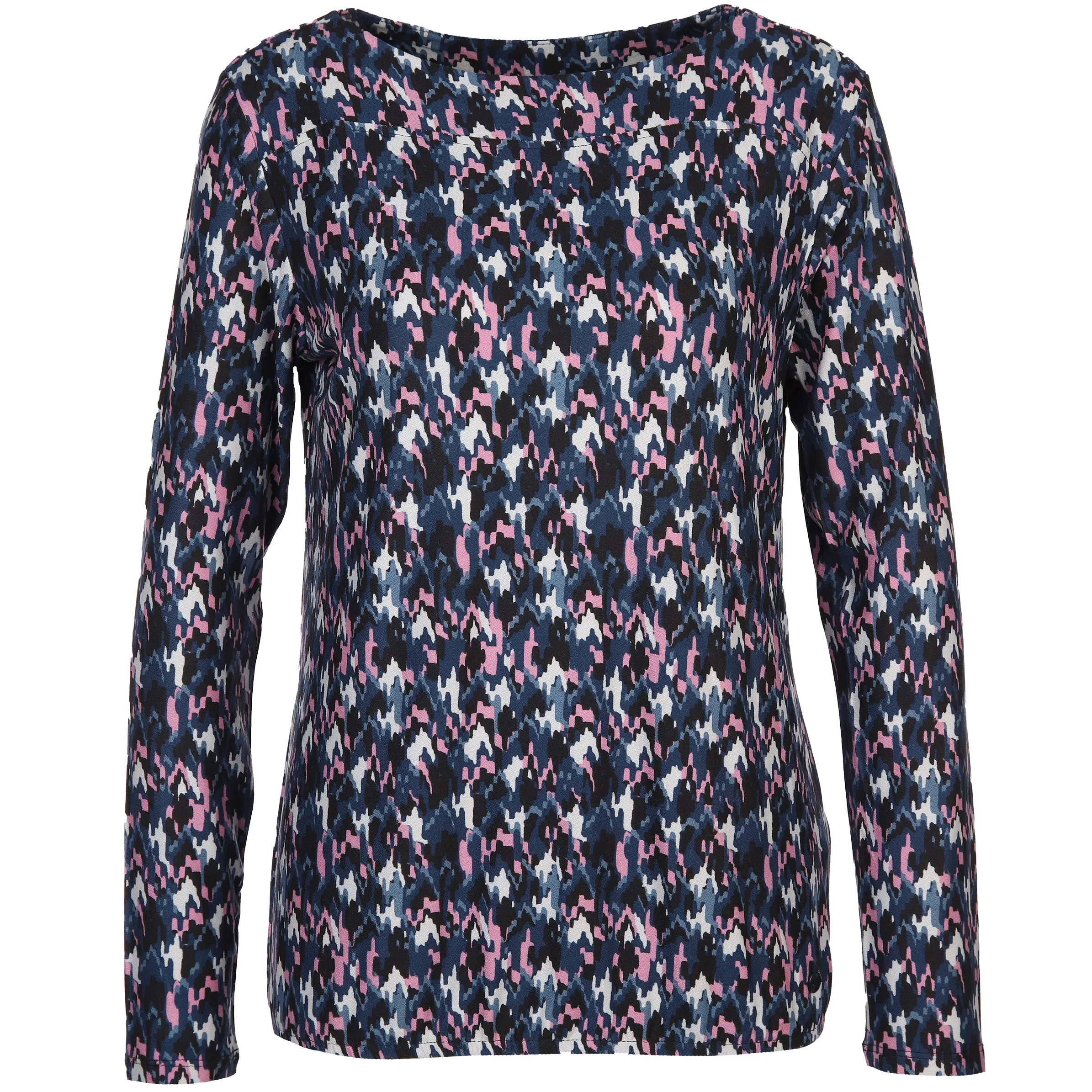 Damen Langarmshirt mit Alloverprint