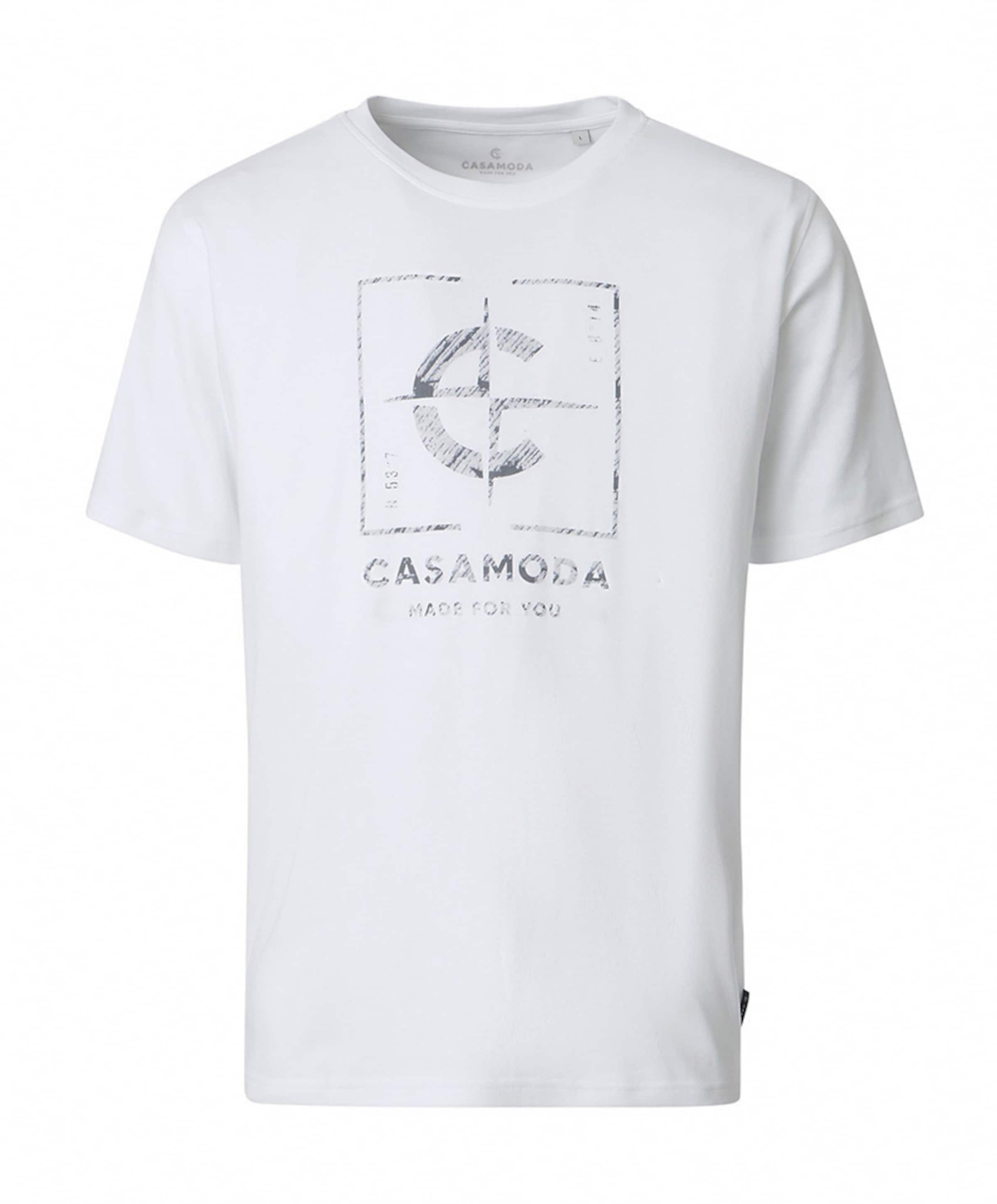 CASAMODA Heren T-shirt wit