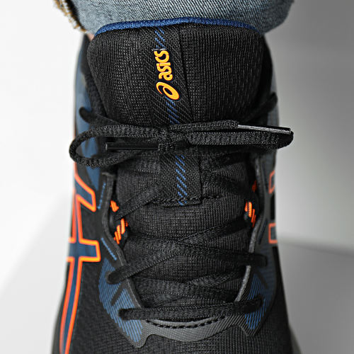 Baskets Gel Quantum 90 IV 1201A764 Black Shocking Orange