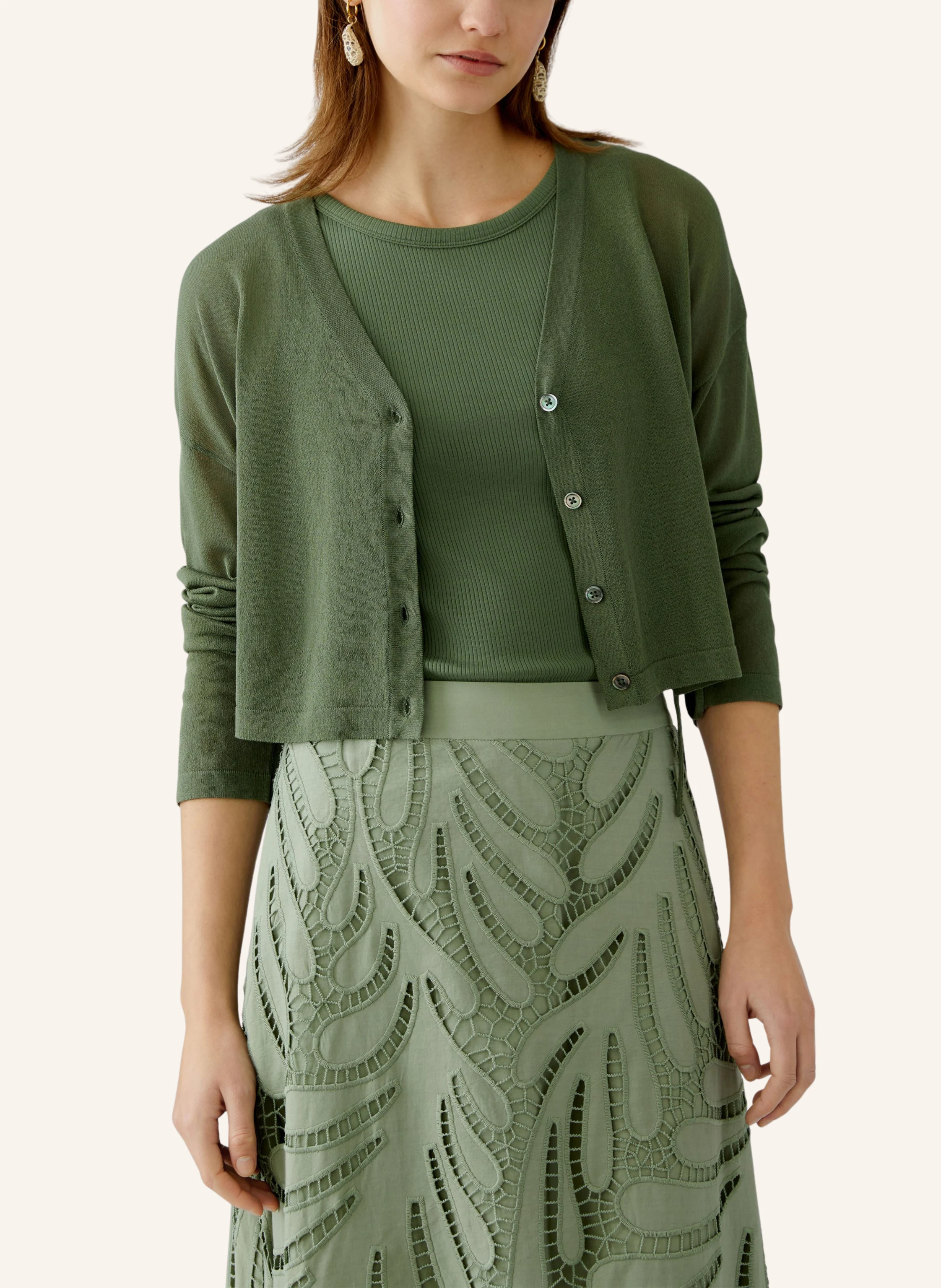 oui Strickjacke