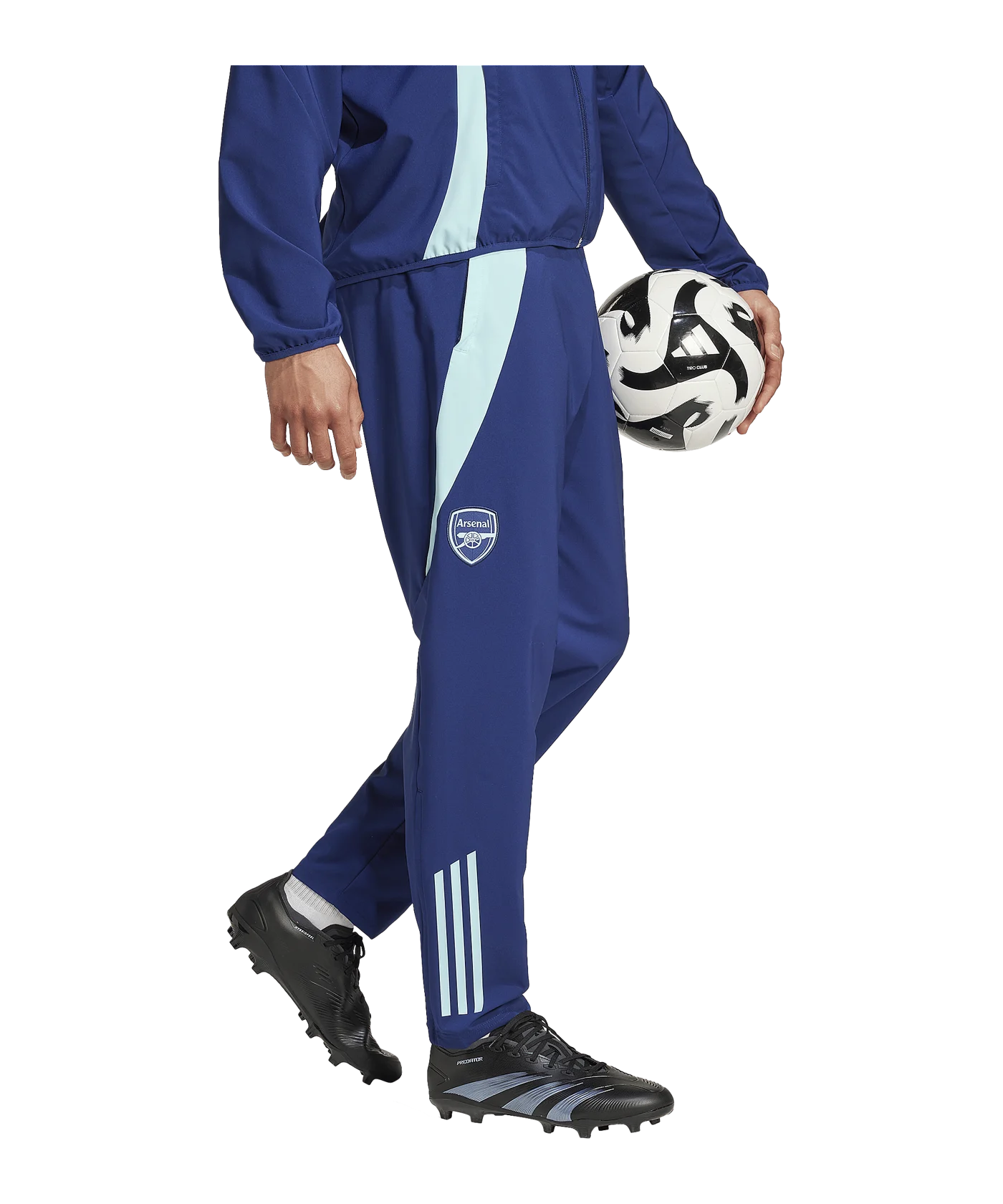 adidas FC Arsenal London Prematch Hose 2024/2025 Schwarz