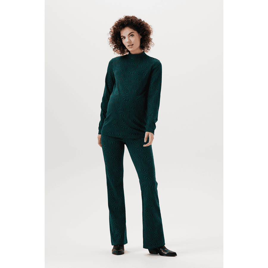 SUPERMOM Casual Hose flared Dale Deep Teal
