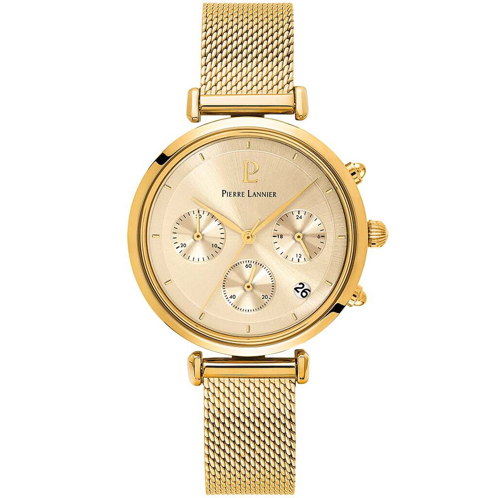 Montre Pierre Lannier Lutecia Doré