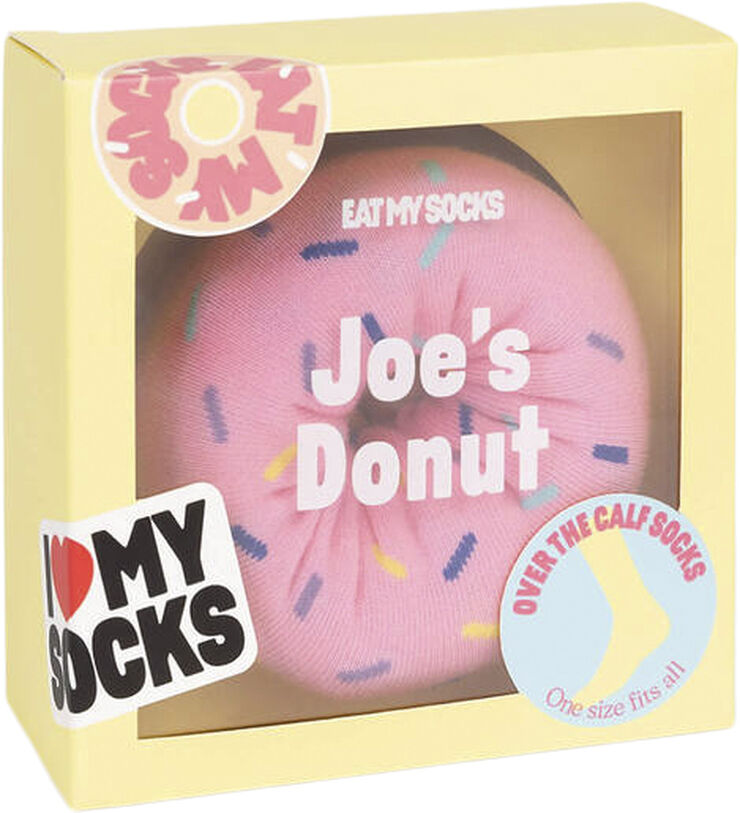 Eat My Socks Strømper - Joe's Donuts Strawberry Multi