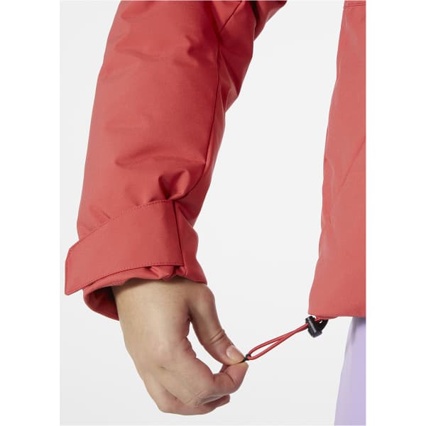 Veste de ski HELLY HANSEN W NORA SHORT PUFFY JACKET POPPY RED
