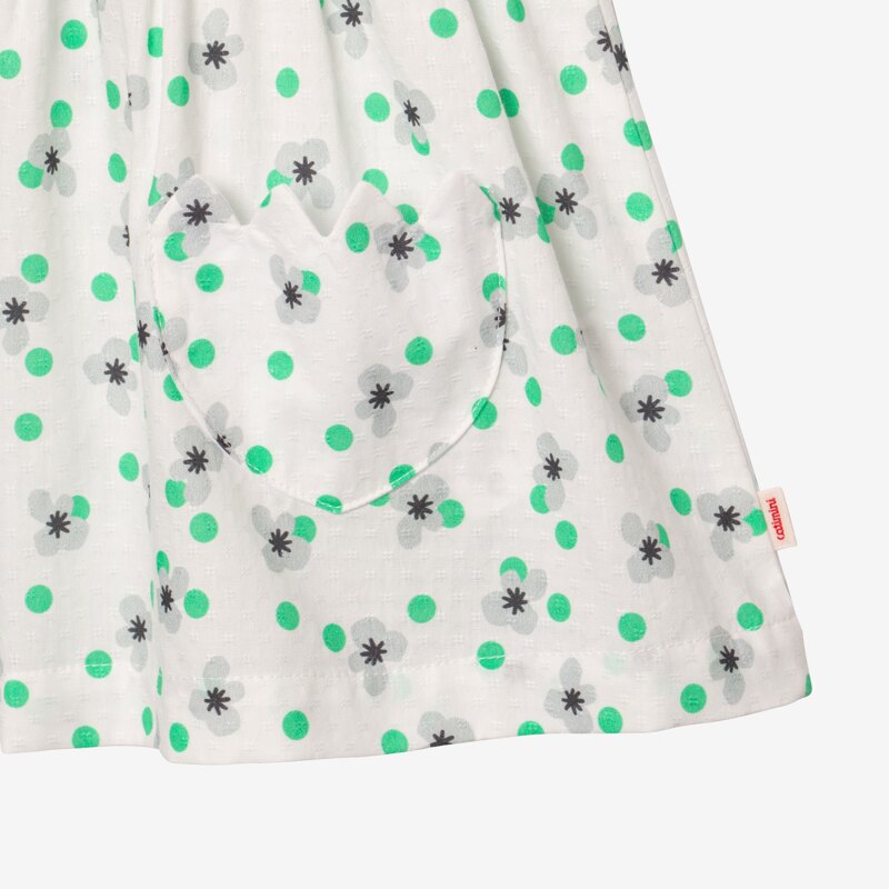 Robe bébé fille micro fleurs beige Catimini Beige