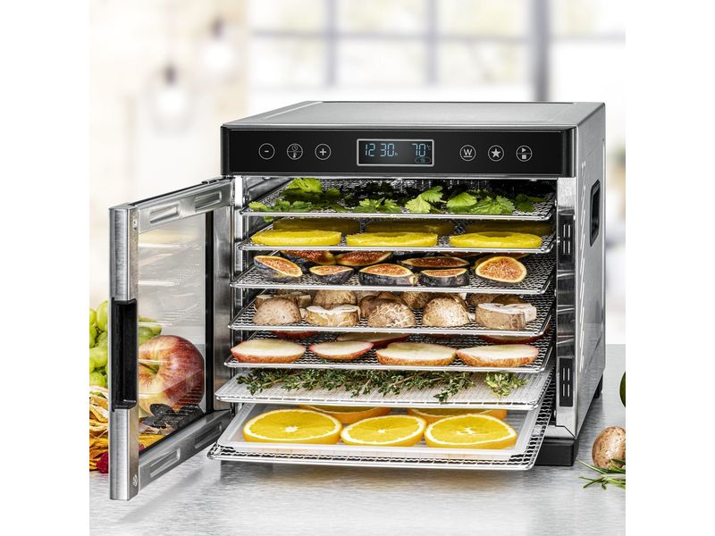 Rommelsbacher Dörrgerät DA650 600 W-Dörrautomat mit 7 Ablagen