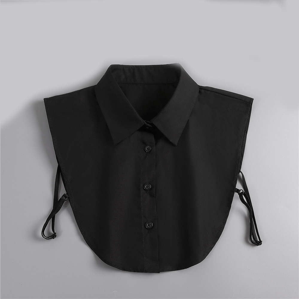 Falscher Kragen Damen Fashion Accessoire Blusen Kragen - Schwarz