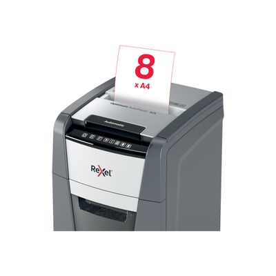 Rexel Optimum AutoFeed+ 90X - Destructeur de documents - coupe croisée - 4 x 28 mm - P-4