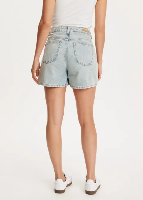 Mom fit short blauw (BLW.USM)