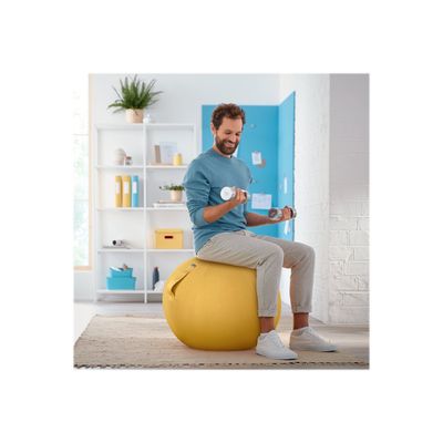 Leitz Ergo Cosy Active - Ballon d'assise - diamètre de 65 cm - jaune chaleureux