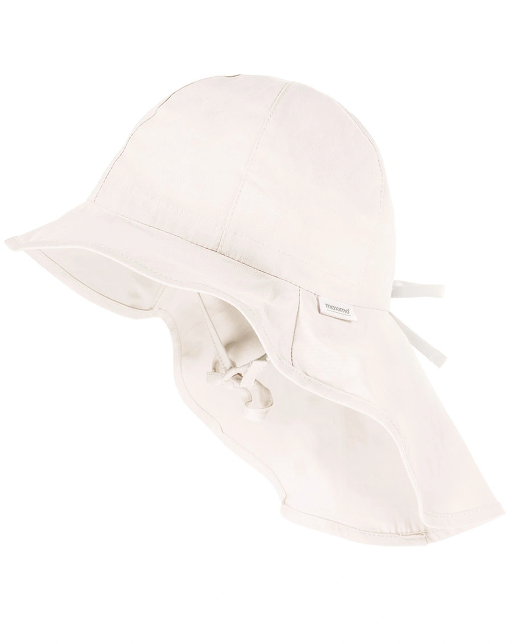 Sommerhut BASIC LINE mit Nackenschutz in wollweiß