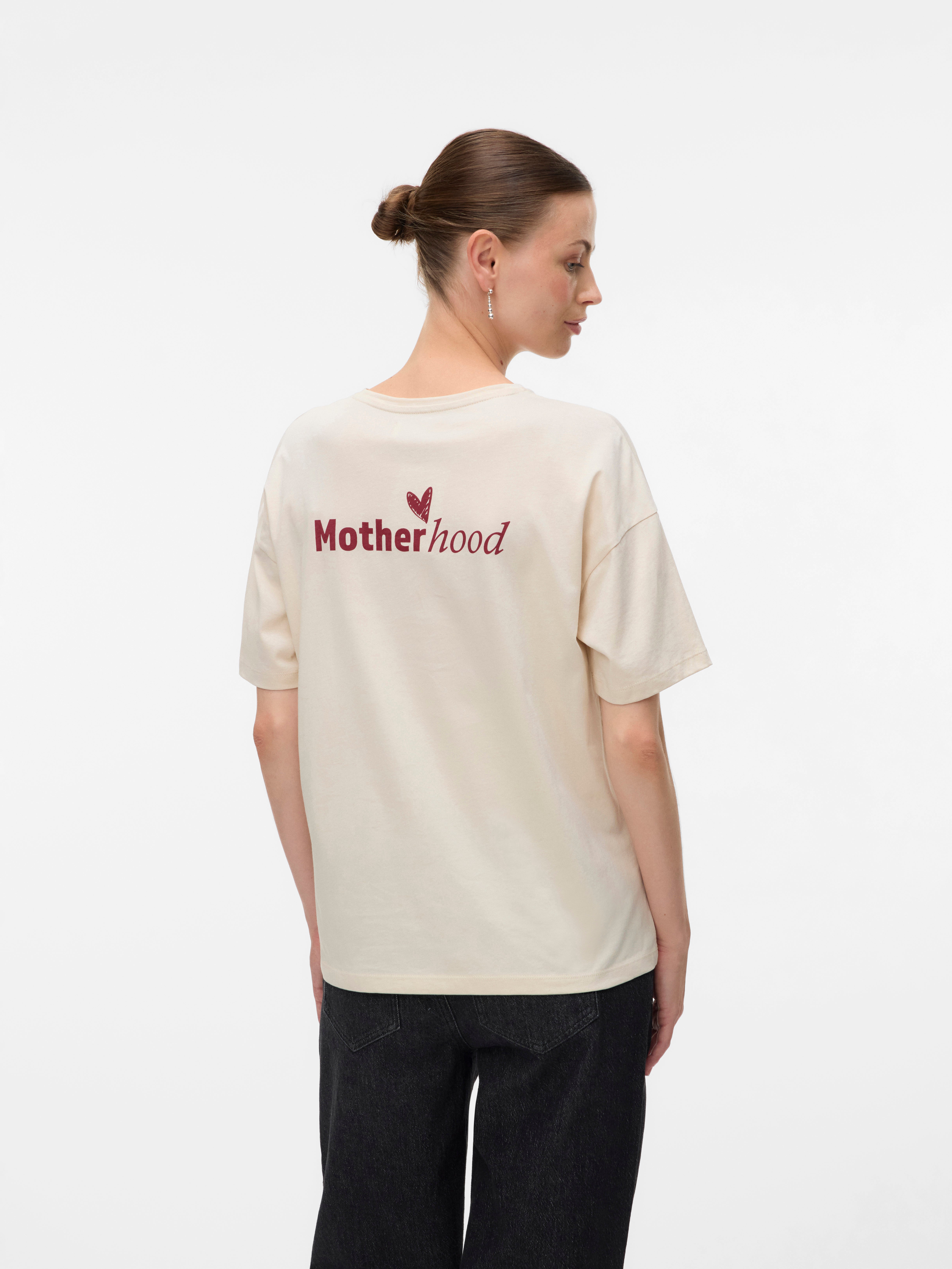 Loose fit O-hals Top