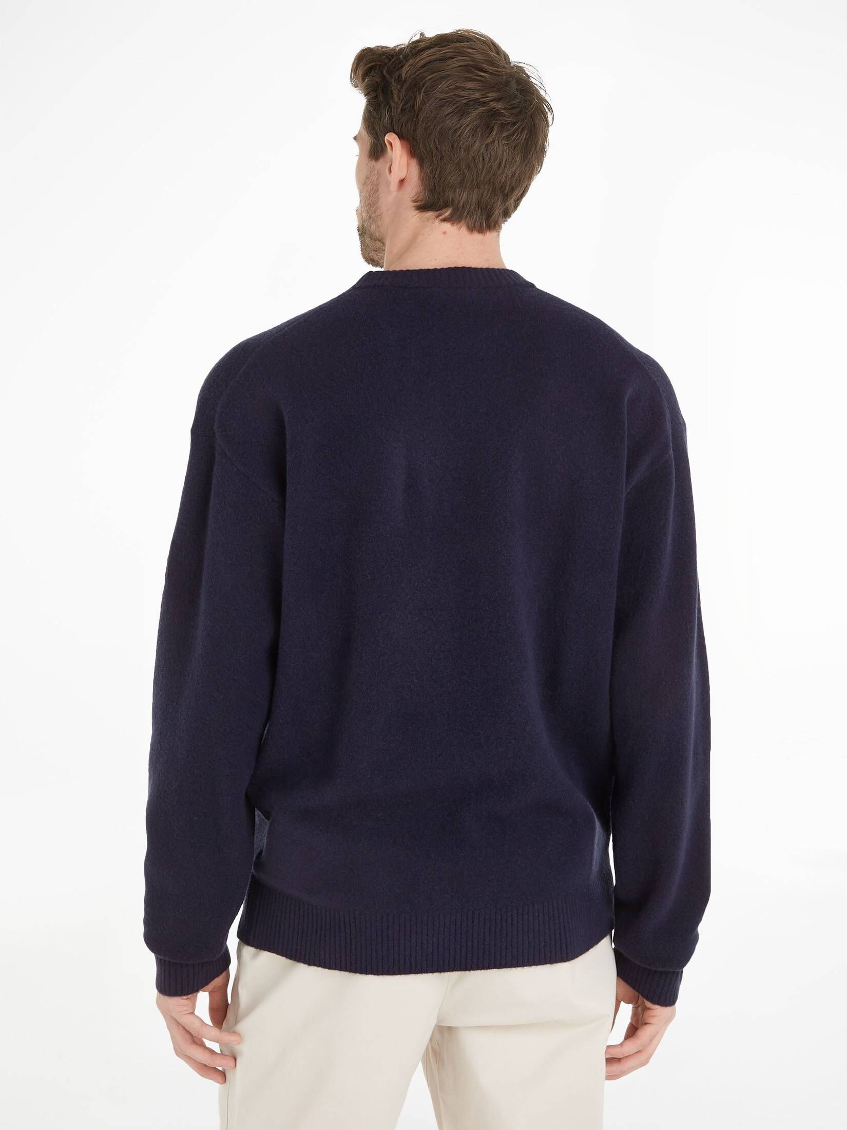 CALVIN KLEIN| Herren Strickpullover LYCRA BLEND COMFORT FIT SWEATER