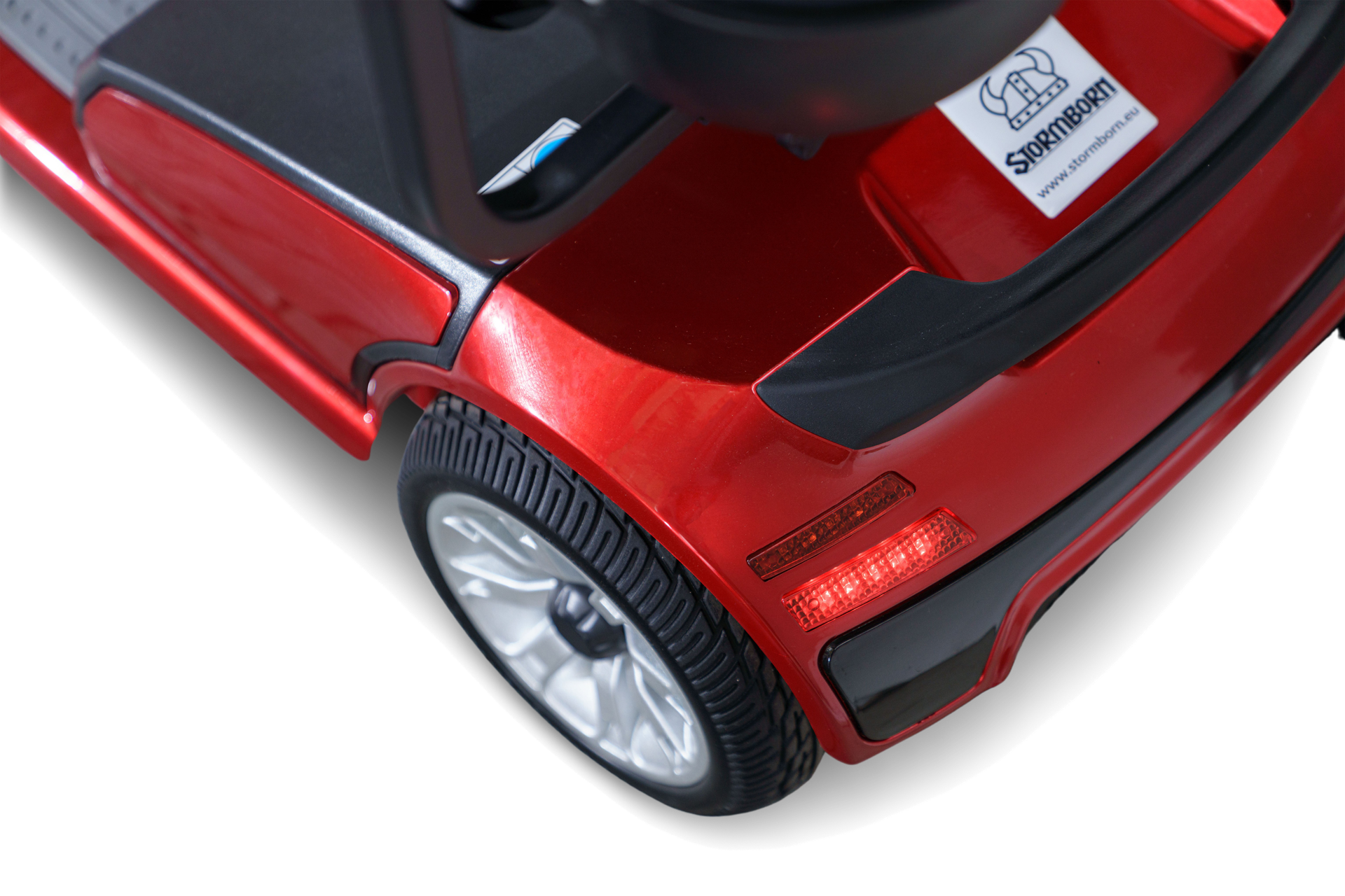 Stormborn R2 Seniorenmobil 6 km/h - Akku entnehmbar - rot