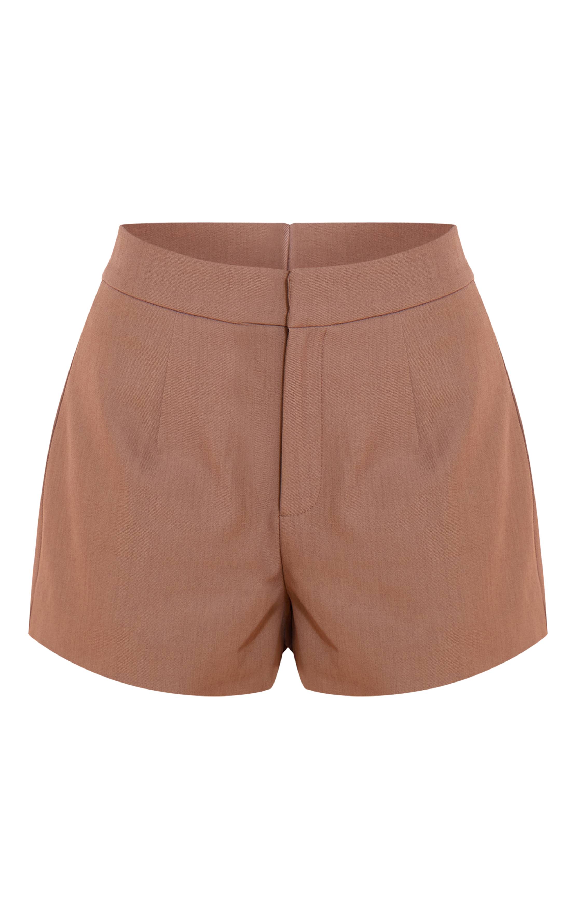 Champignon Short Taille Haute Ajusté Petite