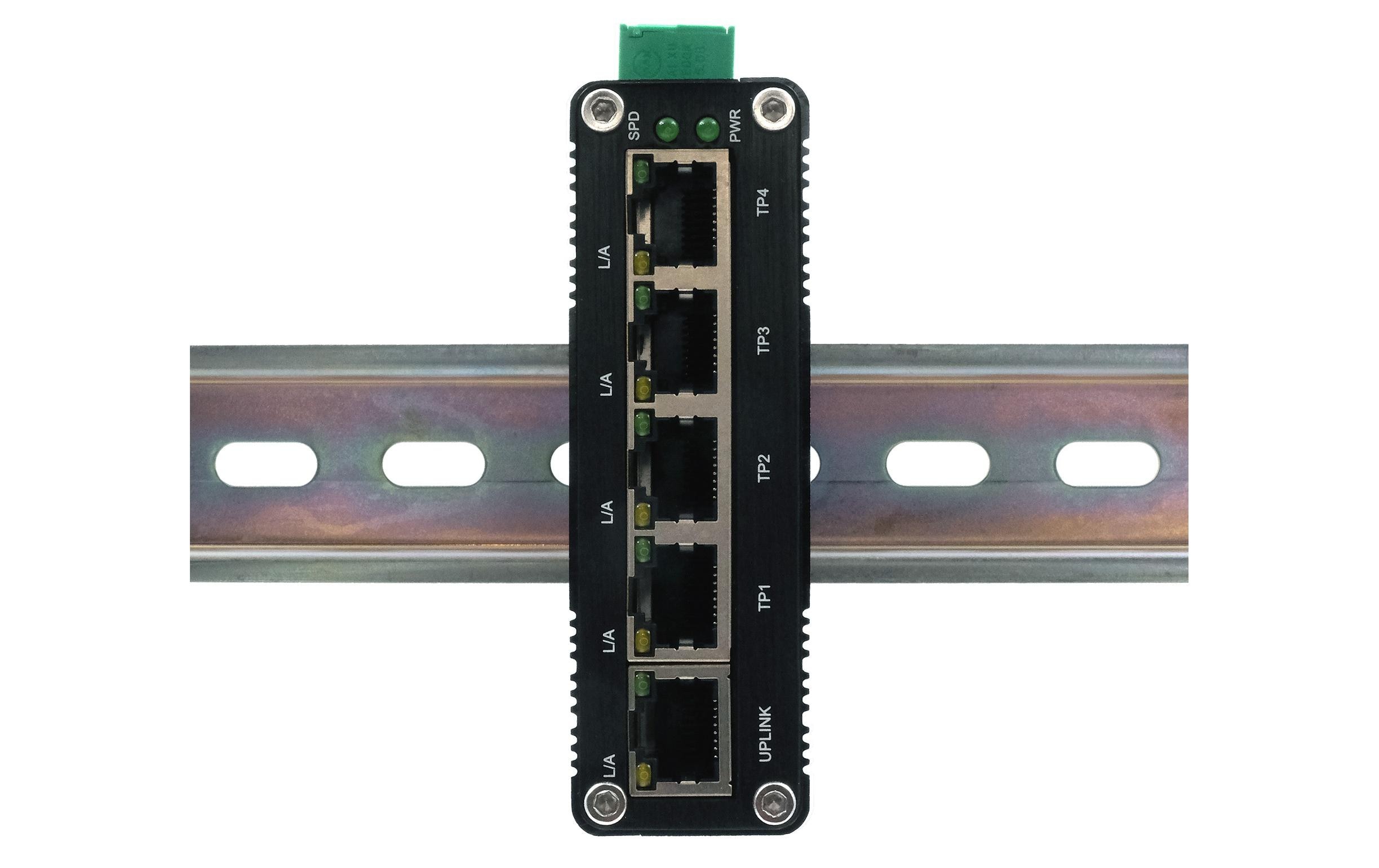 Switch EX-62020 5 PortMini 5-Port Industrial Gigabit Switch