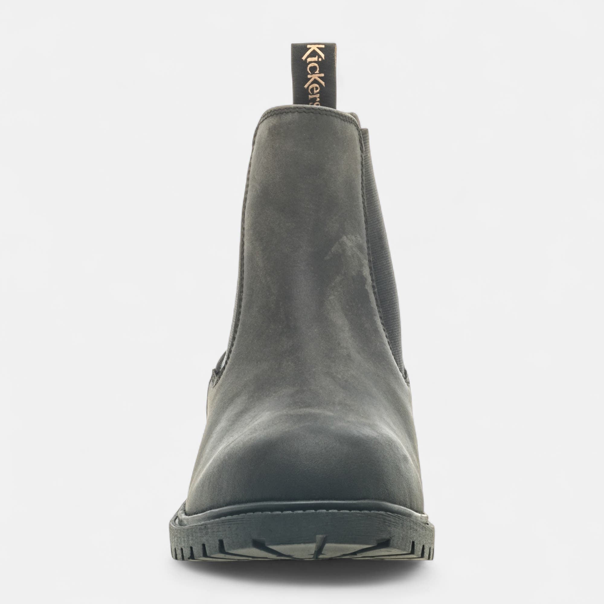 Boots chelsea Homme en cuir noir