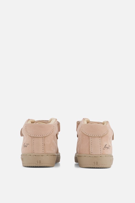 Shoesme Babyschoenen Veterboots roze Leer