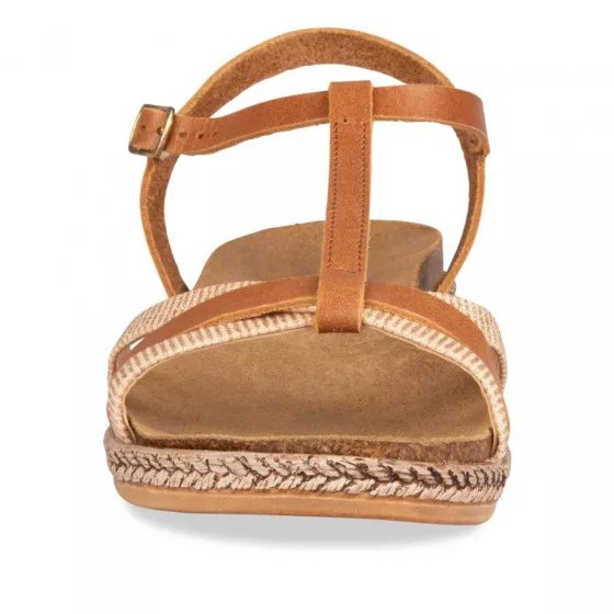 Sandales COGNAC MEGIS CASUAL