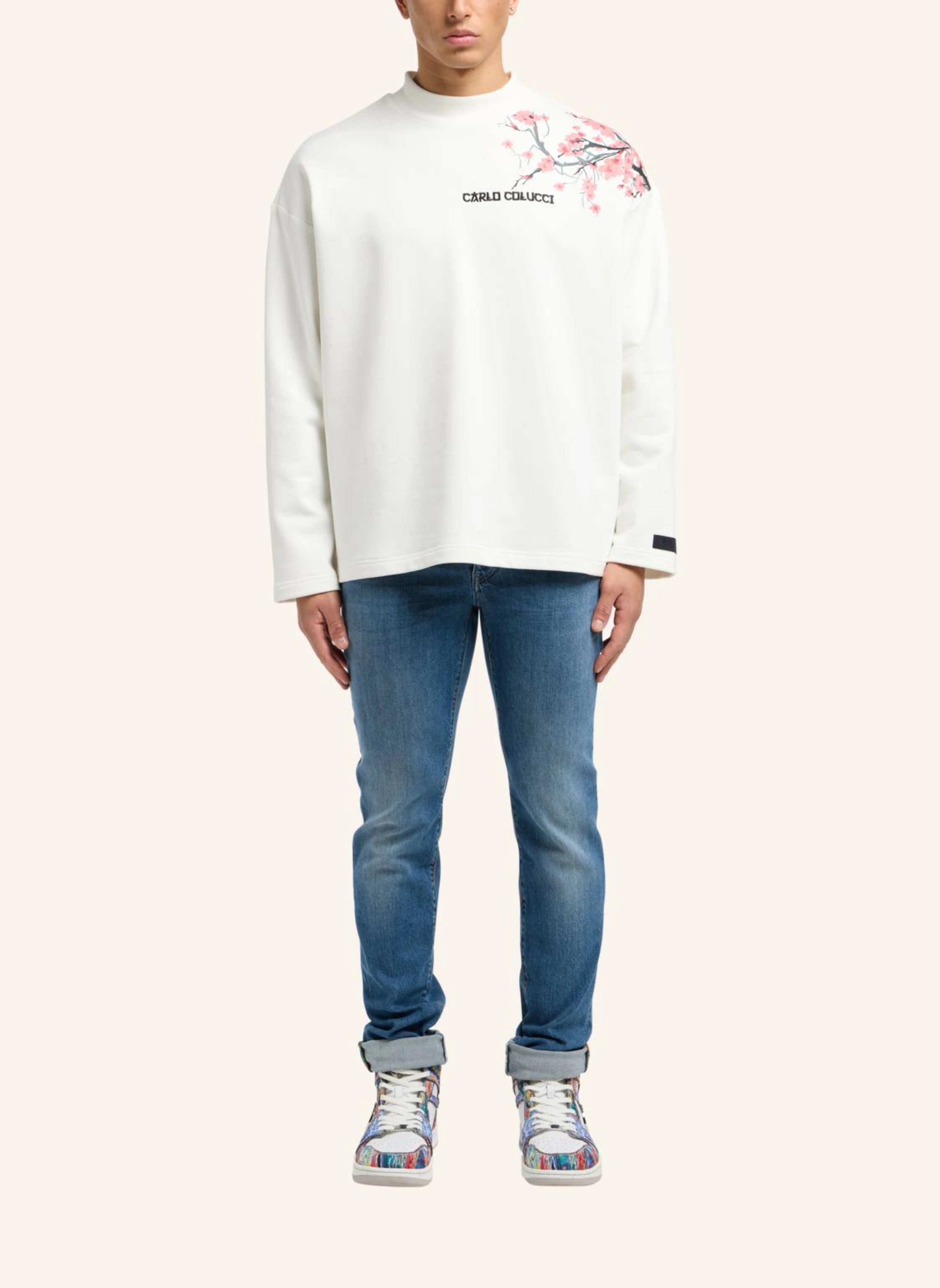 CARLO COLUCCI Unisex Sweatshirt - From Milano to Tokyo DRAGOGNA