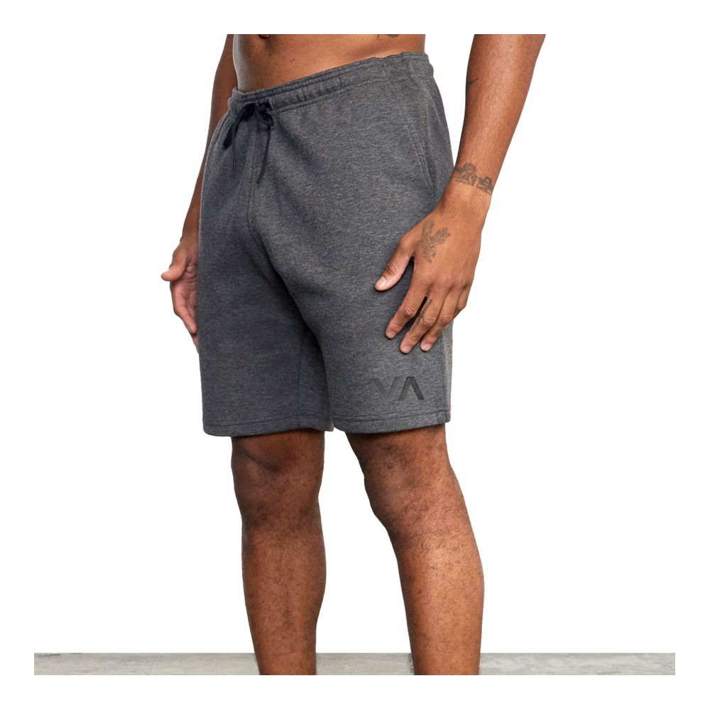 Rvca SPORT IV - Short Homme smokey grey htr