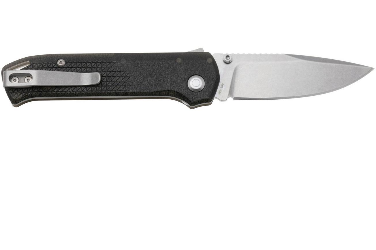 Flytanium Arcade Lite FLY-1395SS, Stonewashed AUS-10A, Black Polycarbonate, zakmes