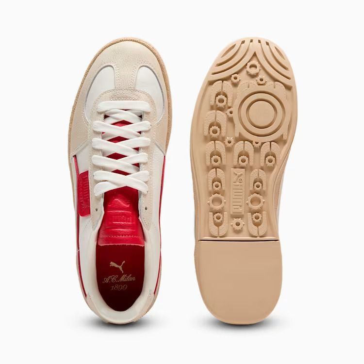 PUMA Chaussures Super Team Milan AC - Blanc/Club Red
