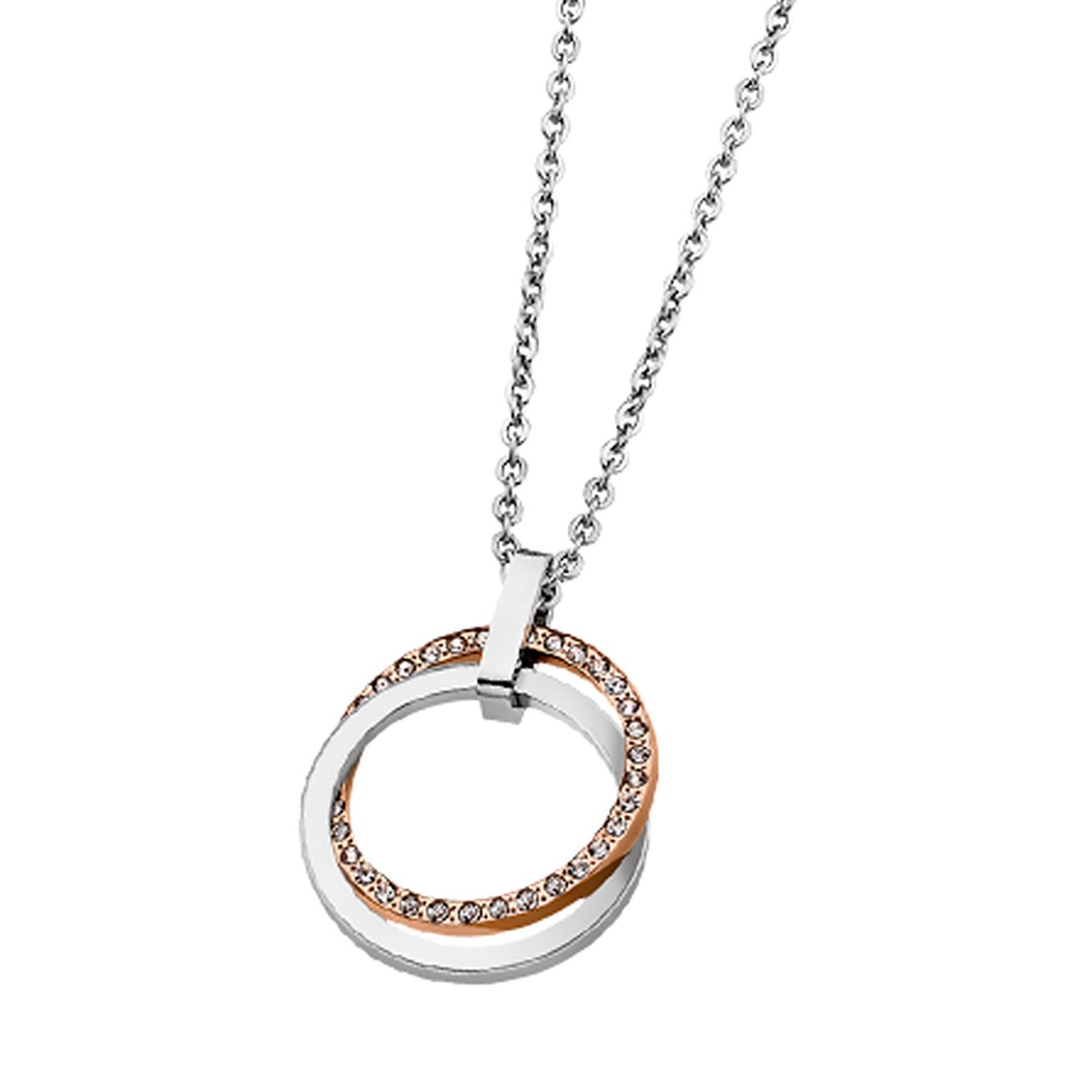 Collier Lotus Collection Urban Woman bicolore