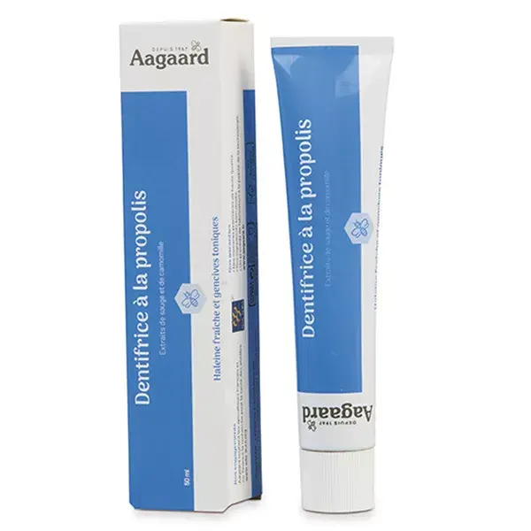 Pasta de dentes Aagaard com própolis 50ml