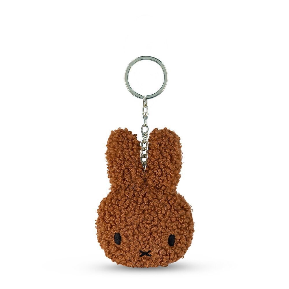 MIFFY Keychain Flausch, braun - Braun / H: 10.0 cm