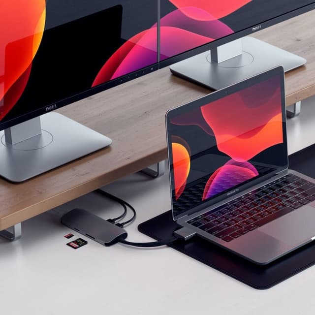 Satechi USB-C Dual Multimedia USB-hub