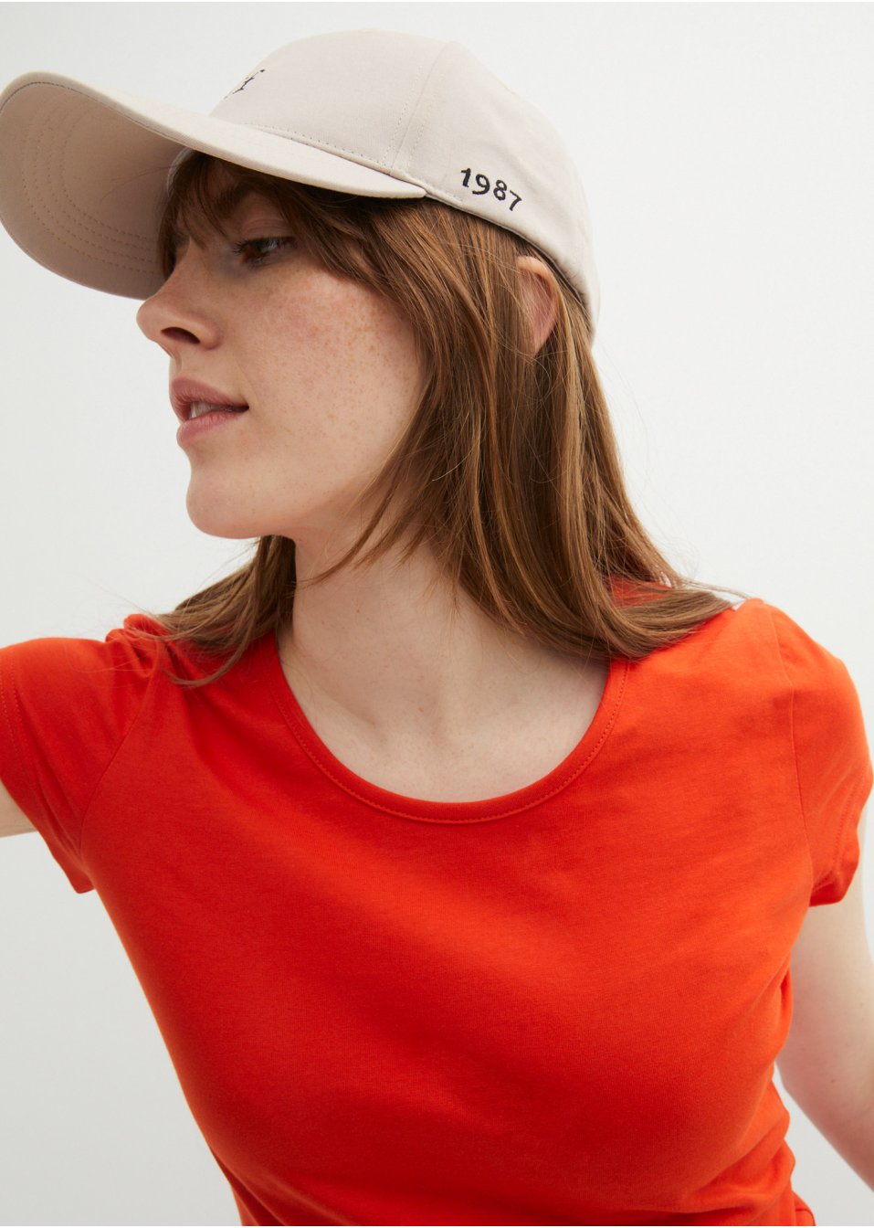 T-shirt extensible à manches courtes